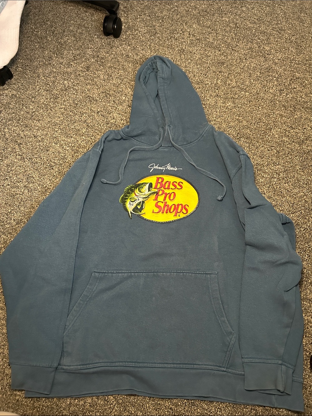 Bass Pro Shops Men's Hoodie in Dusty Blue